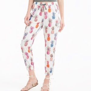 J Crew Pineapple pants